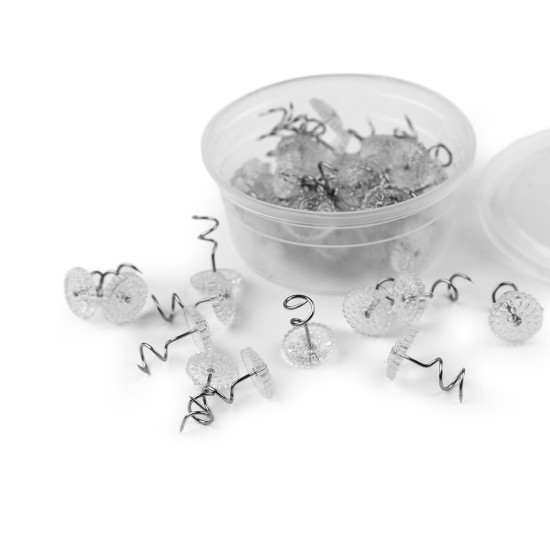 Șurub autofiletant pentru tapitțerie - Transparent (1 Cutie) Șurub autofiletant pentru tapitțerie - Transparent (1 Cutie)