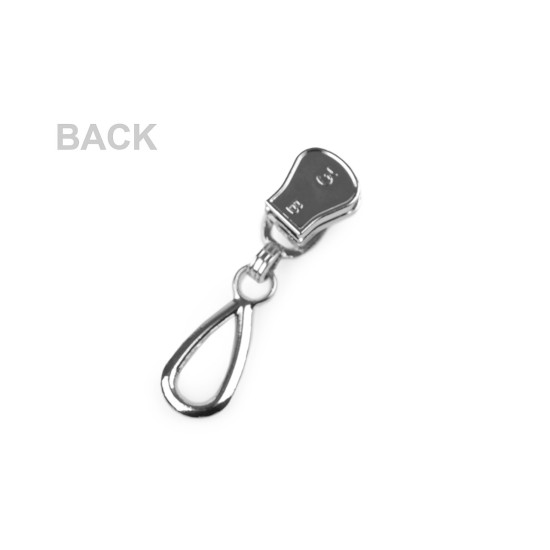 Cursor pentru fermoare plastic nr 3 - Nichel (10 Bucăți) Cursor pentru fermoare plastic nr 3 - Nichel (10 Bucăți)