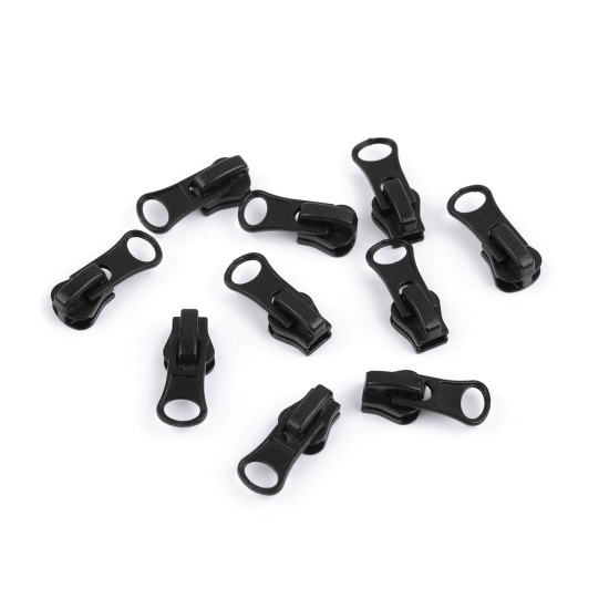 Coursor pentru fermoare plastic nr 3 - Gri neutral (50 Bucăți) Coursor pentru fermoare plastic nr 3 - Gri neutral (50 Bucăți)