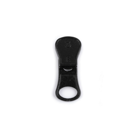 Coursor pentru fermoare plastic nr 3 - Gri neutral (50 Bucăți) Coursor pentru fermoare plastic nr 3 - Gri neutral (50 Bucăți)