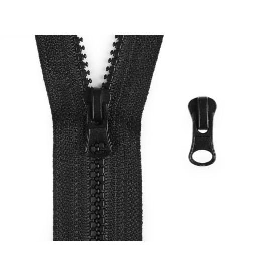 Coursor pentru fermoare plastic nr 3 - Gri neutral (50 Bucăți) Coursor pentru fermoare plastic nr 3 - Gri neutral (50 Bucăți)
