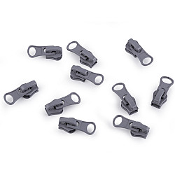 Coursor pentru fermoare plastic nr 3 - Gri neutral (10 Bucăți)