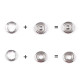 Capse metalice roland baby ø10 mm - Alb (2000 Seturi)