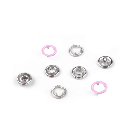 Capse metalice roland baby ø10 mm - Alb (2000 Seturi)