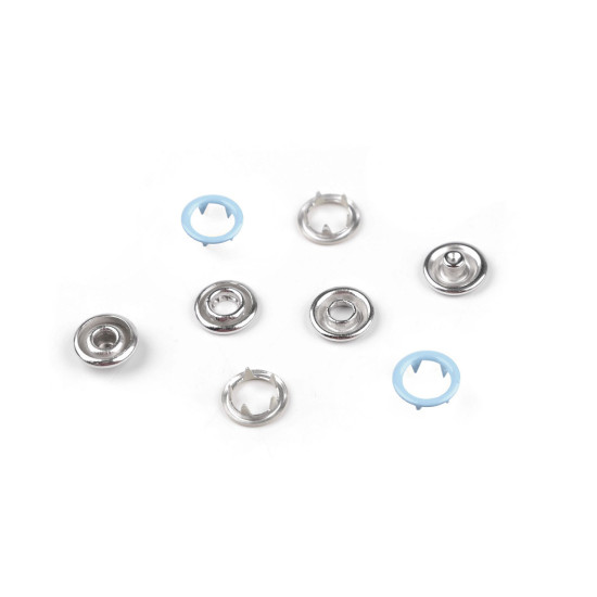 Capse metalice roland baby ø10 mm - Alb (2000 Seturi)
