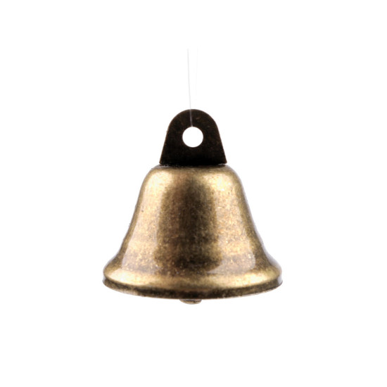 Clopotel metalic ø38 mm - Alamă antică (6 Bucăți)