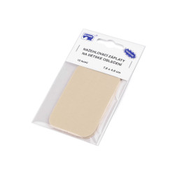 Aplicatii termoadezive 7,6x4,9 cm - Bej deschis (1 Sac)