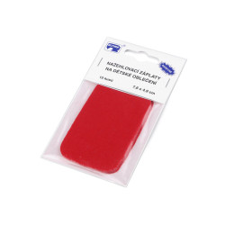 Aplicatii termoadezive 7,6x4,9 cm - Roșu (1 Sac)