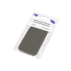 Aplicatii termoadezive 7,6x4,9 cm - Gri neutral (1 Sac)