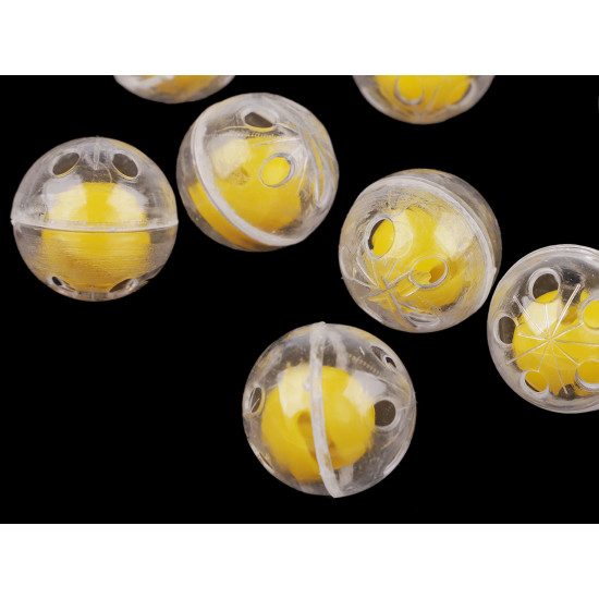 Zornaitoare pentru jucarii ø25 mm - Transparent (50 Bucăți)