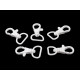 Carabina plastic 17 mm - Negru (5 Bucăți)