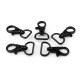 Carabina plastic 17 mm - Negru (5 Bucăți)