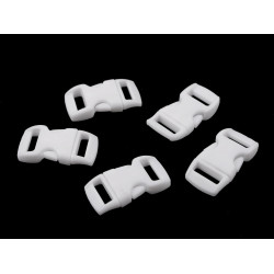 Catarama trident curbata latime 10 mm - Alb (10 Perechi)