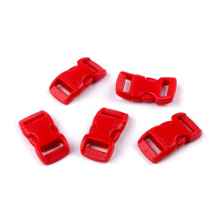 Catarama trident curbata latime 10 mm - Roșu (10 Perechi)