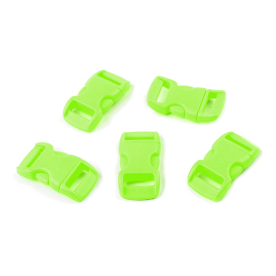 Catarama trident curbata latime 10 mm - Verde neon (10 Perechi) Catarama trident curbata latime 10 mm - Verde neon (10 Perechi)