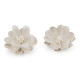 Floare textila de lipit pe ø5 cm - Albastru deschis (10 Bucăți) Floare textila de lipit pe ø5 cm - Albastru deschis (10 Bucăți)