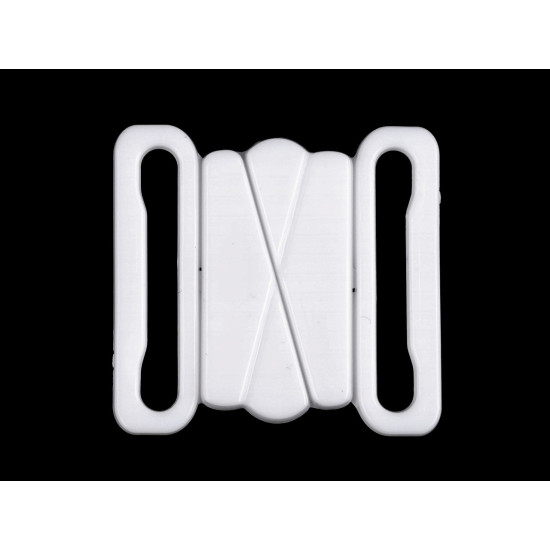 Închizătoare sutien 25 mm - Transparent (10 Perechi)