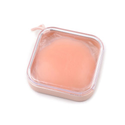 Plasturi din silicon pentru sani, set de 4 buc - Nude (1 Set)