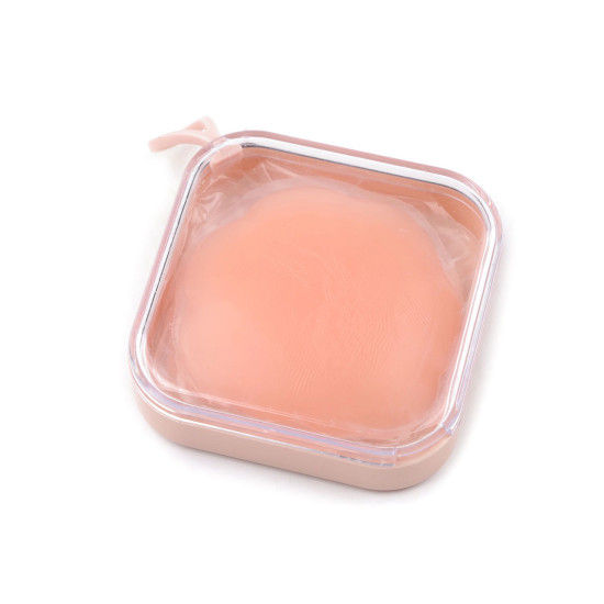 Plasturi din silicon pentru sani, set de 4 buc - Nude (12 Seturi) Plasturi din silicon pentru sani, set de 4 buc - Nude (12 Seturi)