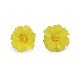 Floare artificiala ø3,5 cm - Galben (12 Bucăți)