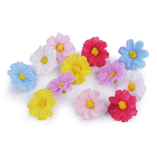 Floare artificiala ø3,5 cm - Alb (36 Bucăți)
