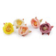 Bujor artificial ø6 cm - Galben (10 Bucăți) Bujor artificial ø6 cm - Galben (10 Bucăți)