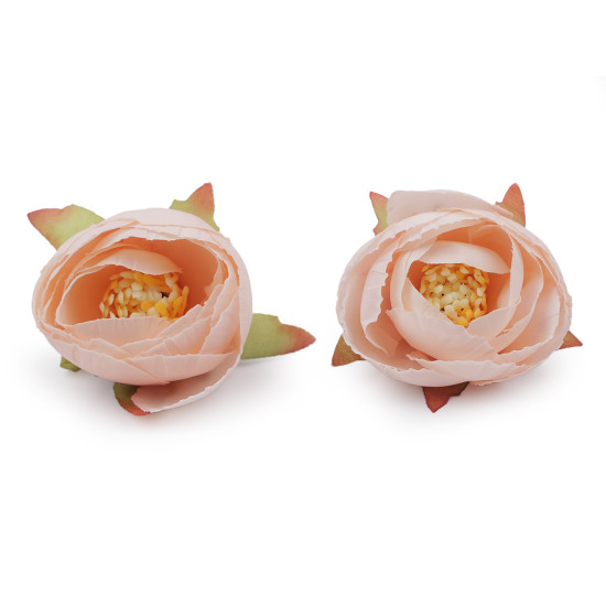 Bujor artificial ø6 cm - Galben (10 Bucăți) Bujor artificial ø6 cm - Galben (10 Bucăți)