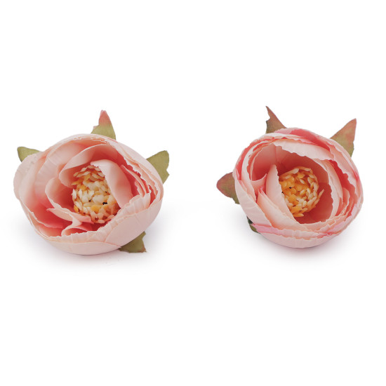 Bujor artificial ø6 cm - Galben (10 Bucăți) Bujor artificial ø6 cm - Galben (10 Bucăți)