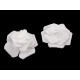 Trandafir decorativ din spuma ø7-8 cm - Roz deschis (100 Bucăți)