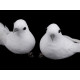 Decoratiune porumbel cu clemă - Alb (6 Bucăți) Decoratiune porumbel cu clemă - Alb (6 Bucăți)