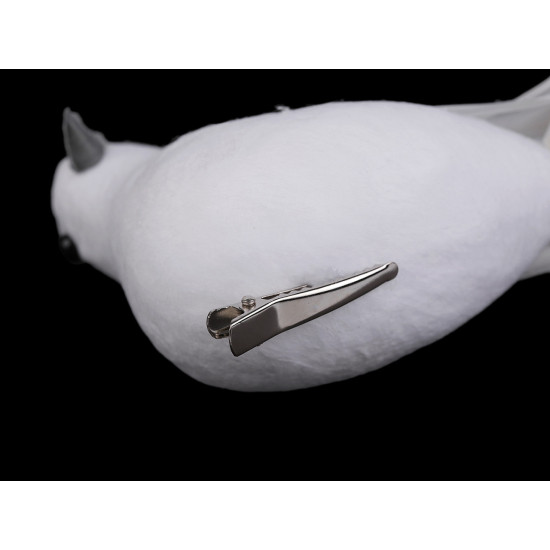 Decoratiune porumbel cu clemă - Alb (6 Bucăți) Decoratiune porumbel cu clemă - Alb (6 Bucăți)