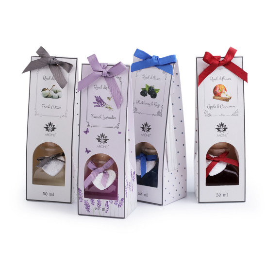 Set de parfumuri difuzor și bețișoare - Violet (4 Seturi) Set de parfumuri difuzor și bețișoare - Violet (4 Seturi)