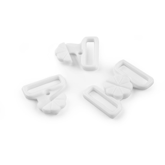 Închizătoare sutien latime 17 mm - Verde sticlă (100 Perechi) Închizătoare sutien latime 17 mm - Verde sticlă (100 Perechi)