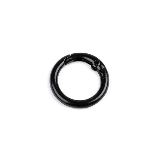 Inel carabina lacuit ø16 mm - Roz foarte deschis (10 Bucăți) Inel carabina lacuit ø16 mm - Roz foarte deschis (10 Bucăți)
