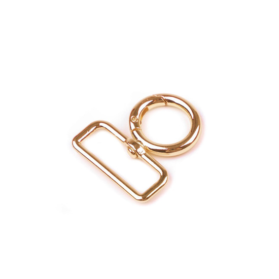 Carabina metalica orificiu 32 mm - Nichel (10 Bucăți)