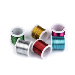 Sârmă decorativă ø0,3 mm set 6 buc - Mix (1 Set)