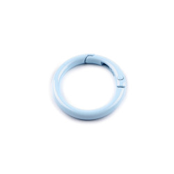 Carabina inel lacuita ø25 mm - Albastru deschis (1 Bucată)