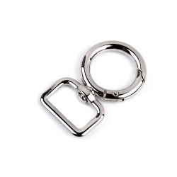 Carabina metalica 19 mm - Nichel (1 Bucată)