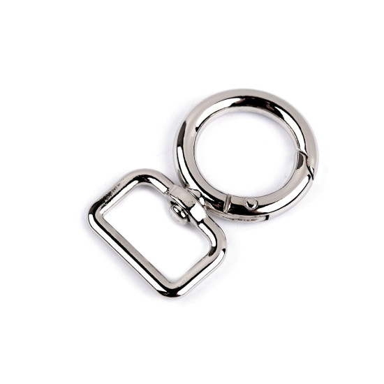 Carabina metalica 19 mm - Auriu clasic (20 Bucăți) Carabina metalica 19 mm - Auriu clasic (20 Bucăți)