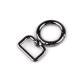 Carabina metalica 19 mm - Auriu clasic (20 Bucăți) Carabina metalica 19 mm - Auriu clasic (20 Bucăți)