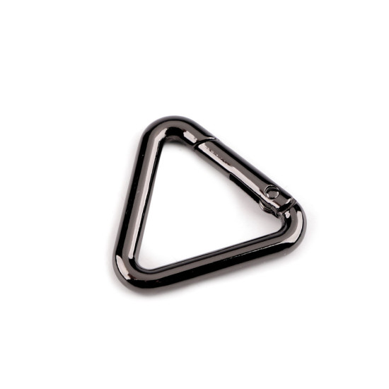 Carabina triunghi 25 mm - Auriu rose (1 Bucată)