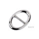 Cataramă cu strasuri, gaură 19 mm - Cristal (1 Bucată) Cataramă cu strasuri, gaură 19 mm - Cristal (1 Bucată)