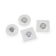 Închizatoare magnetică ascunsă pentru cusut ø12 mm - Transparent (2 Perechi) Închizatoare magnetică ascunsă pentru cusut ø12 mm - Transparent (2 Perechi)