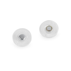 Închizatoare magnetică ascunsă pentru cusut ø8 mm - Transparent (10 Perechi)