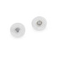 Închizatoare magnetică ascunsă pentru cusut ø8 mm - Transparent (30 Perechi) Închizatoare magnetică ascunsă pentru cusut ø8 mm - Transparent (30 Perechi)