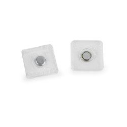 Închizatoare magnetică ascunsă pentru cusut ø8 mm - Transparent (10 Perechi)