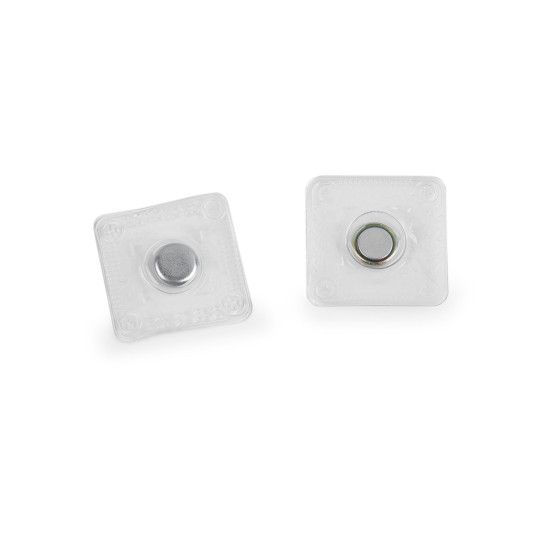 Închizatoare magnetică ascunsă pentru cusut ø8 mm - Transparent (30 Perechi) Închizatoare magnetică ascunsă pentru cusut ø8 mm - Transparent (30 Perechi)