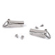 Accesoriu / catarama posete - Nichel (1 Pereche) Accesoriu / catarama posete - Nichel (1 Pereche)