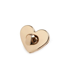 Închizătoare geantă 32x26 mm - Auriu rose (1 Set)