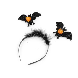 Cordeluță de păr - halloween, vrăjitoare - Negru (3 Bucăți)